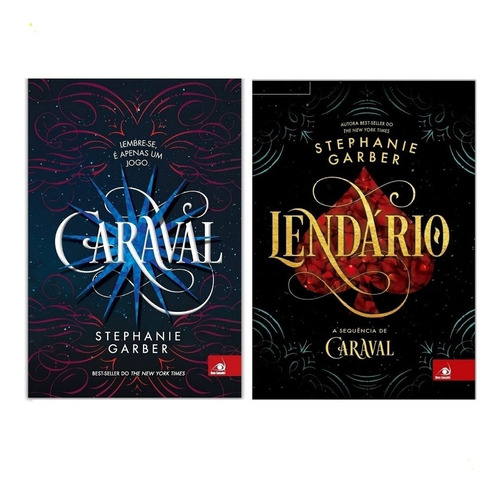 Kit Livros Caraval E Lendário De Stephanie Garber 